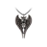 Alchemy Gothic Angel Of Mercury Unisex Halsketting - zilverkleurig