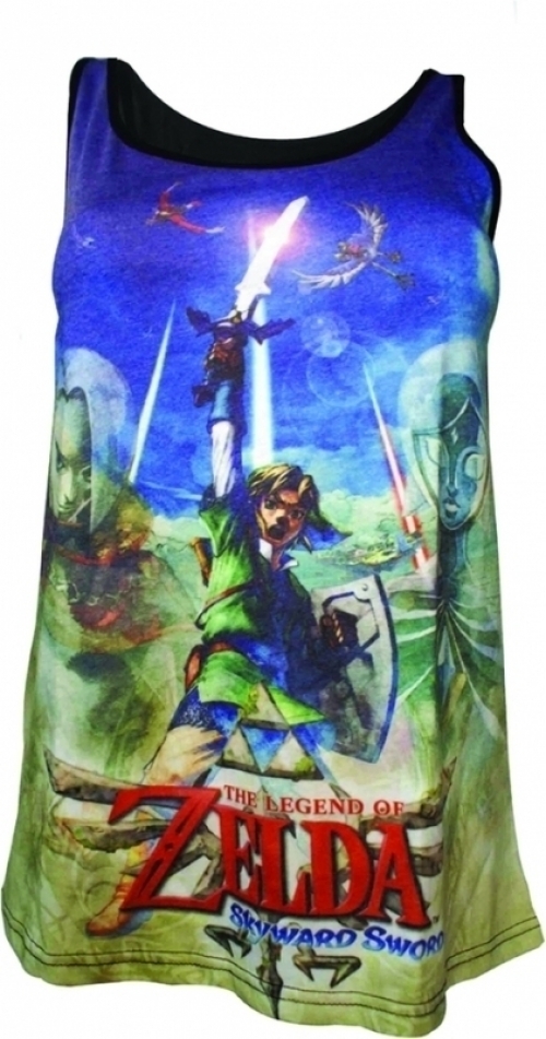 Difuzed Nintendo Zelda Dames sublimation Top - Medium