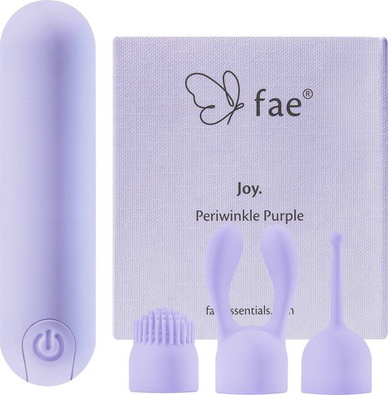Fae® Mini Bullet Vibrator - Clitoris Stimulator - Joy Series - Periwinkle Purple
