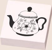 Colop May & Berry Theepot Zwart/Wit