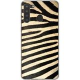 Samsung Galaxy A21 Zebre Bedrukt siliconen hoesje