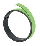 FRANKEN Magneetband, 100 cm x 10 mm x 1 mm, Lichtgroen