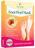 Icecat Masque exfoliant pour les pieds - Masque pour les pieds secs, à effet exfoliant