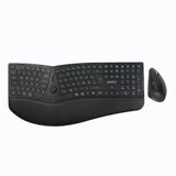 Perixx Periduo-614DE Combinaison clavier ergonomique et souris verticale sans fil silencieuse