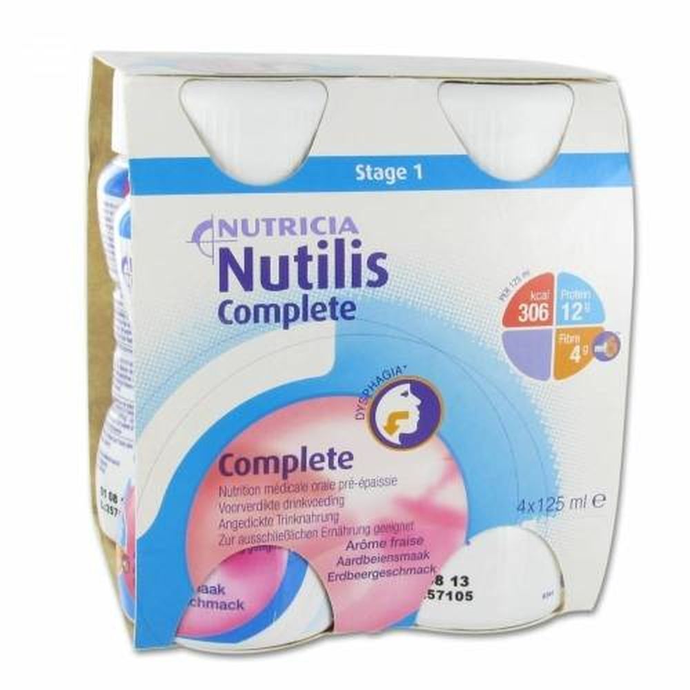 Nutricia Nutilis Complete Aardbei 500 ml