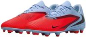 Nike Phantom 6 Low Club Voetbalschoenen Senior Lichtblauw - Rood