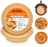 GRIFEMA Bakpapier voor Airfryer, Rond, 100 Stuks, 16 cm