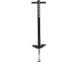 Merkloos Relaxdays Pogo stick - kinderen - max. 35 kg - rvs - antislip - zwart