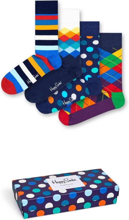 Happy Socks Big Dot Giftbox - Maat 41-46