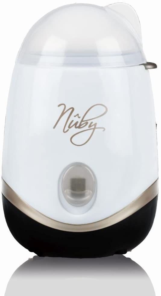 Nuby Natural Touch Flesverwarmer + Sterilisator Elektrisch - Zwart/Wit