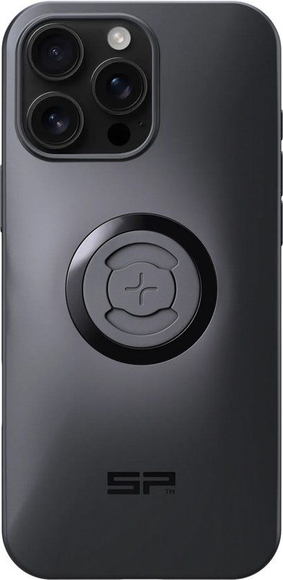 SP Connect SPC+ iPhone 16 Pro Max Hoesje MagSafe Back Cover Dun Zwart
