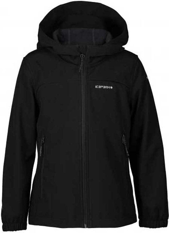 Icepeak Kobryn Softshell Anorak Junior - Black - Size 164 - Unisex