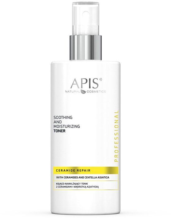 Apis Natural Cosmetics APIS CERAMIDE REPAIR KOJ?CO-NAWIL?AJ?CY TONIK Z CERAMIDAMI W?KROTK? AZJATYCK? 300ML