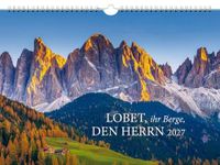 Lobet, Brunnen-Verlag Gmbh Lobet, ihr Berge, den Herrn 2027