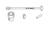 Jamara Jamara504287 X3 Midden Front CVD Cardan