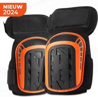 Professionele Traagschuim Kniebeschermers Set - Oranje - Volwassenen