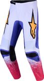 Alpinestars Fluid Drag Motocrossbroek - lila/gelb/pink, 32