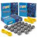 Aimants 90 pièces – 3 boîtes de 30 blocs magnétiques, jeu d'aimants pour enfants, jouet de construction, lot économique de blocs magnétiques
