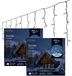 Lumineo Ijspegelverlichting - 2x - 490 LED lampjes - Helder Wit - 20m - Buiten - 8 Functies