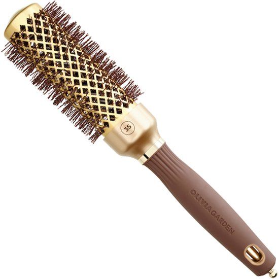 Olivia Garden Expert Blowout Shine Wavy Gold/Brown 35mm