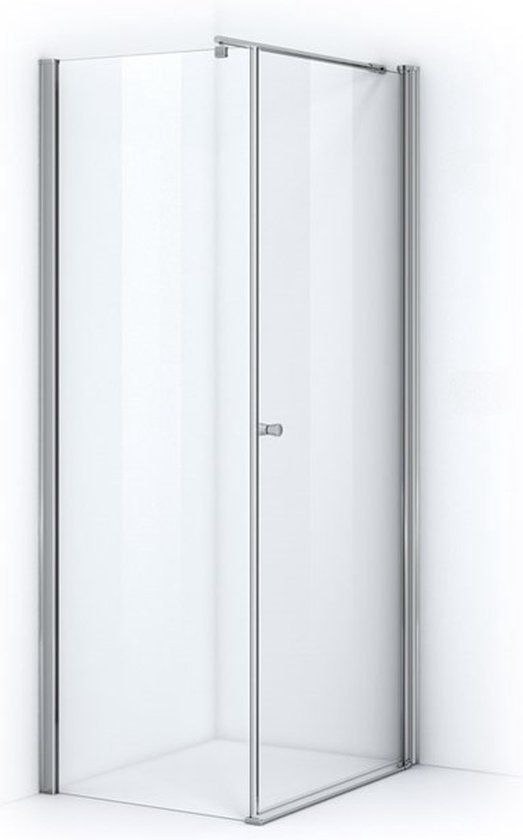 Maxaro Douchecabine Zircon Essence Helder 80x90cm met Draaideur