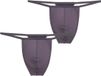 HOM G-String Plumes Antraciet XXL