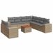 VidaXL 3225513 Loungeset Gris clair