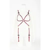 Fräulein Kink Cherry Playsuit Clubwear Kinky Kleding
