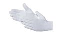 Jah witte katoenen handschoenen met versterking handpalm en duim – duurzaam en wasbaar – voor montage, verhuizingen en magazijn