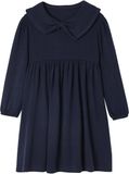 Vertbaudet Jurk met fantasie kraag van gebreide tricot voor meisjes