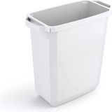 Durable Afvalcontainer DURABIN 60L rechthoekig Wit Kunststof