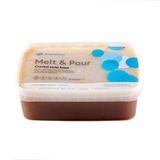 Mystic Moments Smelt- en gietzeepbasis - Afrikaans zwart SLS & SLES vrij - 1Kg