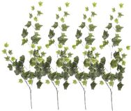 Mica Decorations Kunstplant takken Hedera - 4 stuks - H63 cm - Lichtgroen