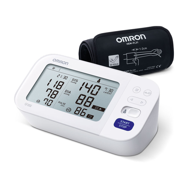 Omron M6 Comfort Bovenarm Bloeddrukmeter - Automatisch - 2 Gebruikers
