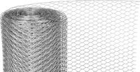 GARDEN HEX ZN Grillage hexagonal, 500/13/0,7 mm, pour jardin et abris d'animaux, rouleau de 25 m