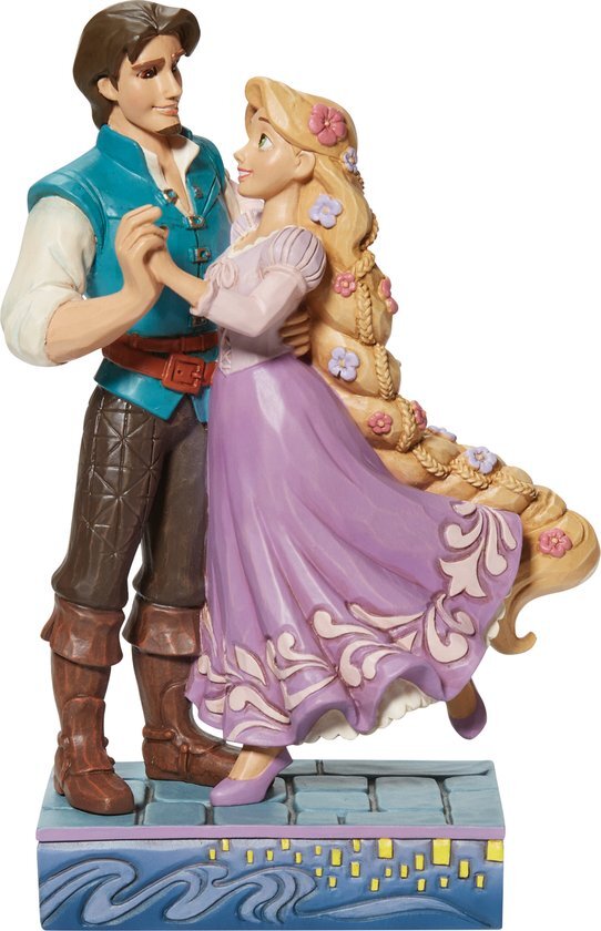 Disney Traditions Rapunzel &amp; Flynn Rider My New Dream
