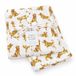 Mud Pie GOUDEN RETRIEVER MUSLIN SWADDLE BLANKET, Katoen, 47" x 47"