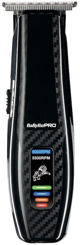 BaByliss FlashFX Trimmer - Zwart - Snoerloos