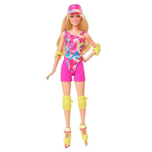 Barbie The Movie Pop - Margot Robbie als Barbie - Verzamelfiguur - Skatende Pop - HRB04