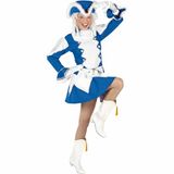 Widmann Majorette Kostuum Stacy Dames Blauw M