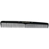 HERCULES SÄGEMANN - Premium tondeuse kam | Hoogwaardige natuurlijke rubberen kam voor nauwkeurige sneden en zacht voor haar en hoofdhuid. | Kleur: zwart | Maat: 7 inch