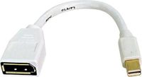 DrPhone MP02 Mini DisplayPort (m) naar DisplayPort (v) Adapter – 4K – Wit