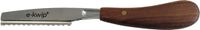 E-Kwip PLUS Nature Razor Zilver/Bruin Hout/Metaal