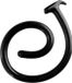 Ouch! Shots BV Ass Snake Dildo - 100 cm - Black