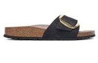 Birkenstock Sandales Madrid Bb, synthétiques, chaussettes. S pour femme, Noir, 41 EU