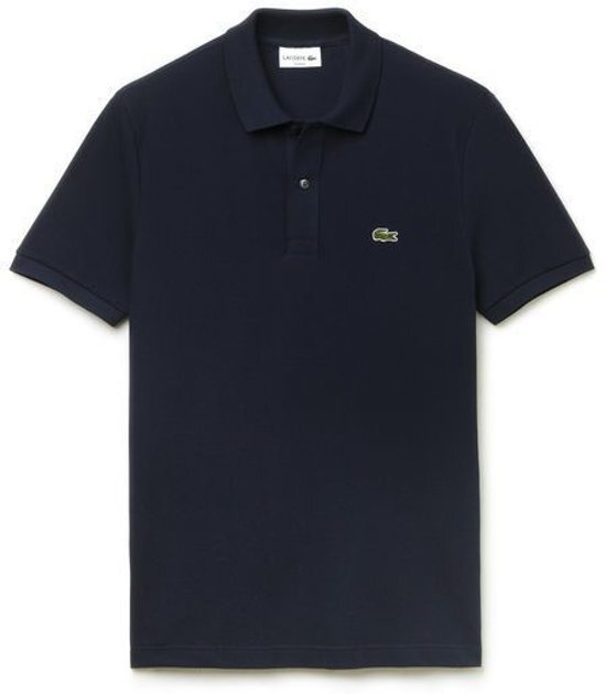 Lacoste Polo PiquÃ© - Slim Fit - Navy Blauw - Maat 6 XL