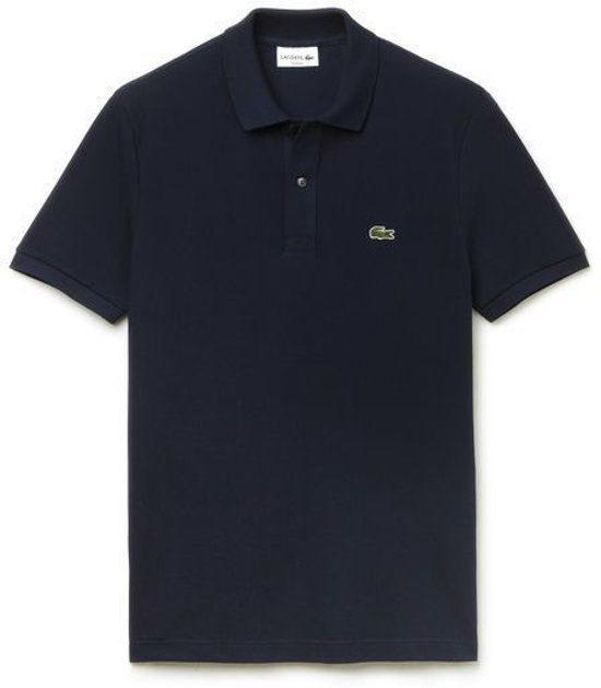 Lacoste Polo Piqué - Slim Fit - Navy Blauw - Maat 6 XL