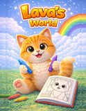 Lava's World My First Coloring Book for Kids Ages 3+