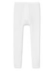 SCHIESSER Original Doppelripp lange onderbroek (1-pack) - heren onderbroek 3/4-lengte met opening wit