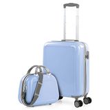 ITACA - Koffer Set - Reiskoffer set. Kofferset voor Elke Reis Handbagage & Trolley Koffers met Wielen - Ultiem Reisgemak, Blauw